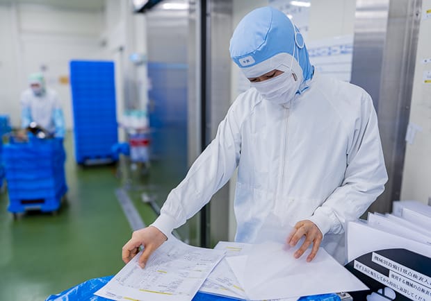 製造部の仕事の様子
